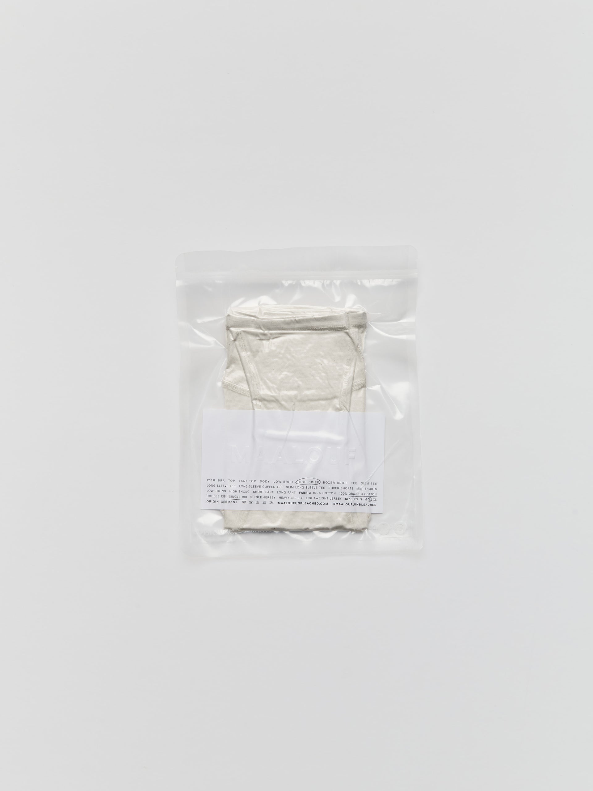 Organic Cotton High Brief