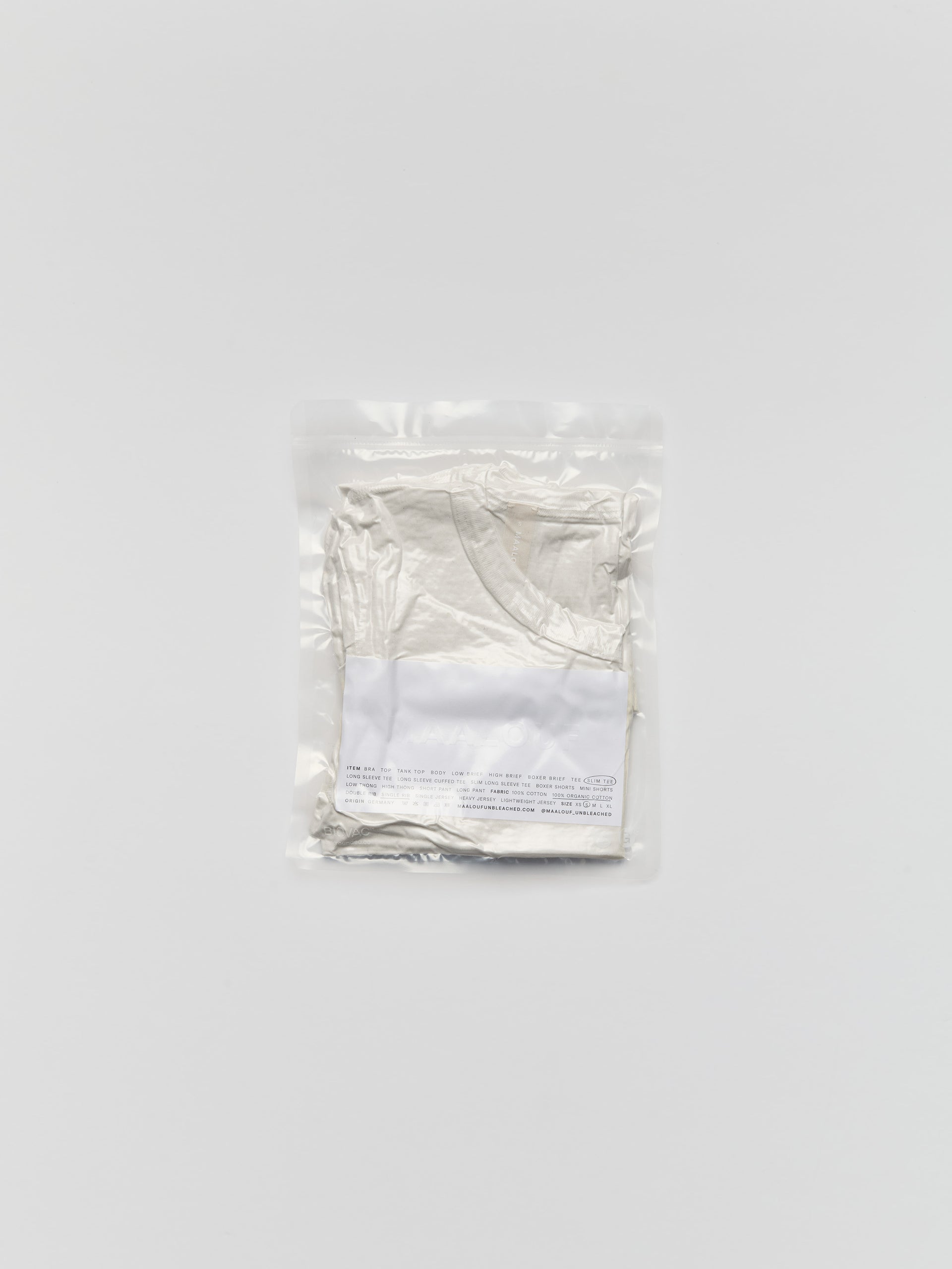 Organic Cotton Slim Tee