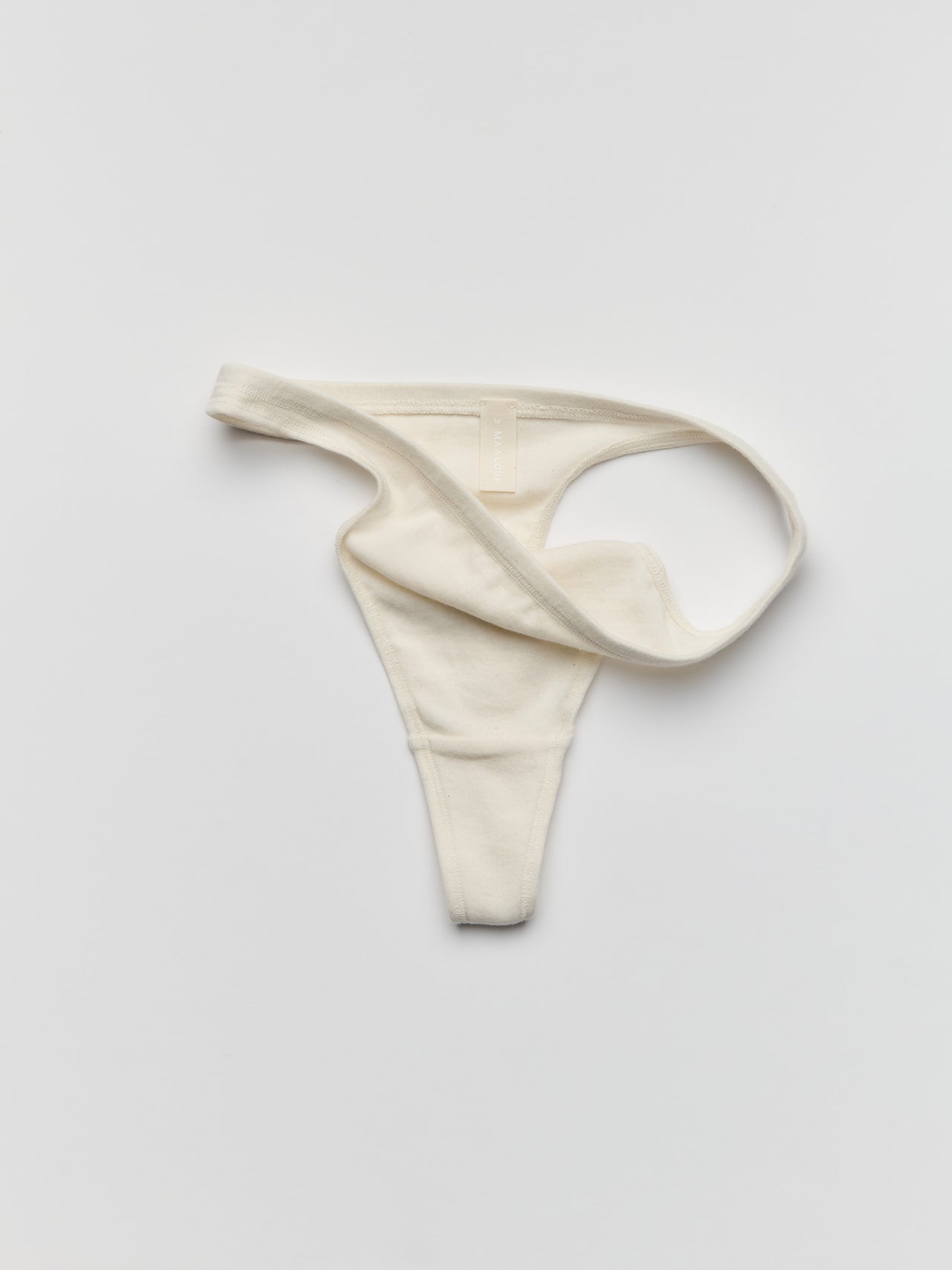 Organic Cotton Low Thong