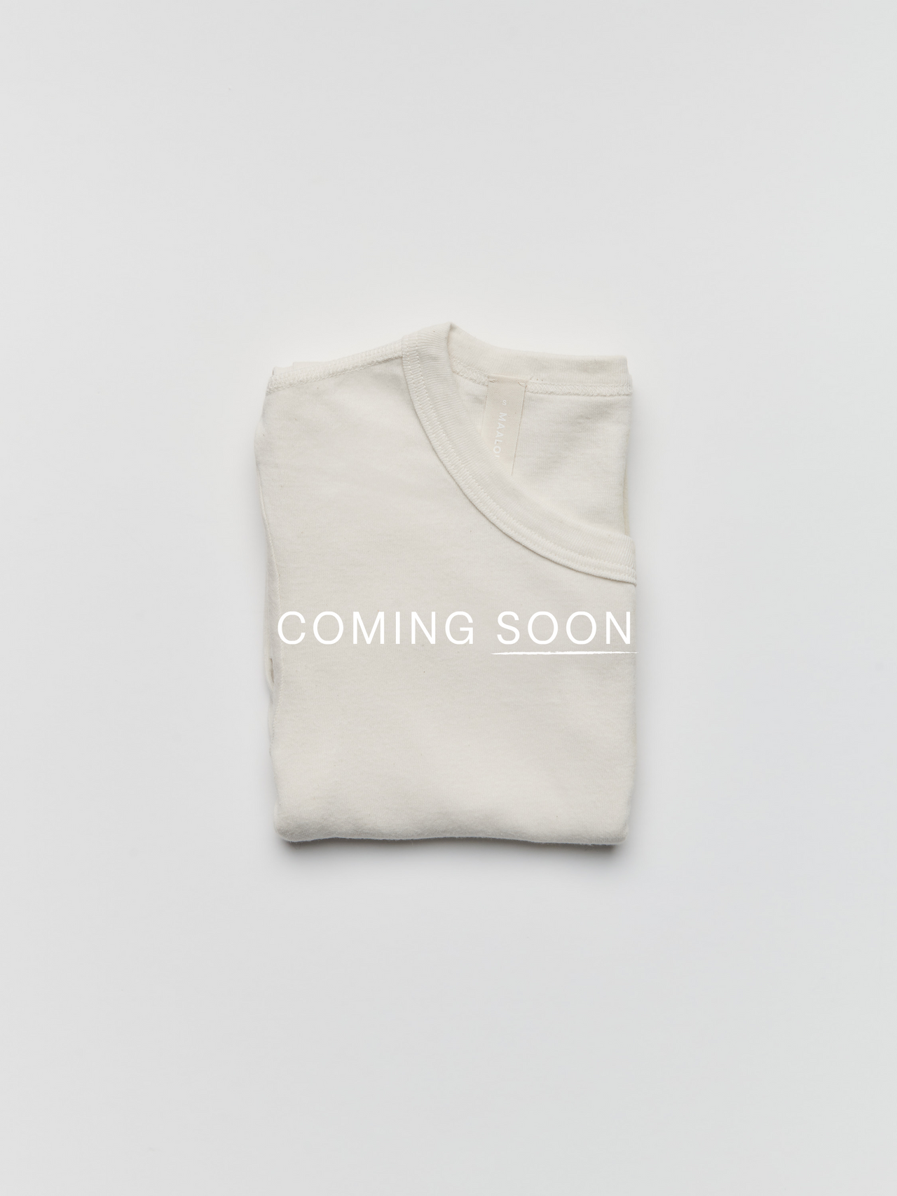 Organic Cotton Slim Tee – Coming Soon